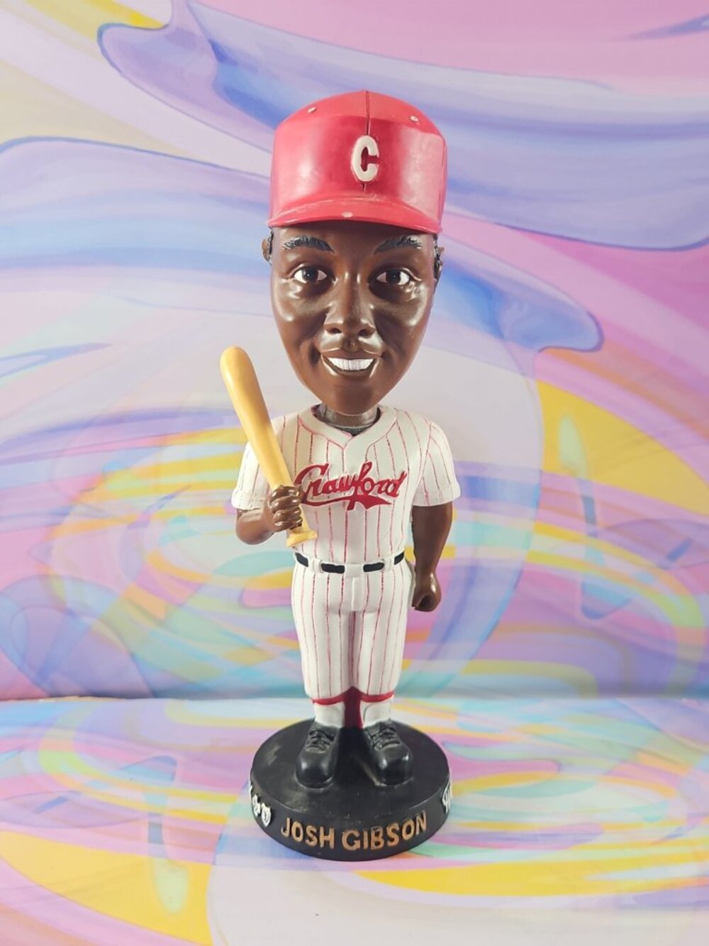 Josh Gibson Pittsburgh Crawfords Bobblehead SGA 2003 Promo NLB MLB